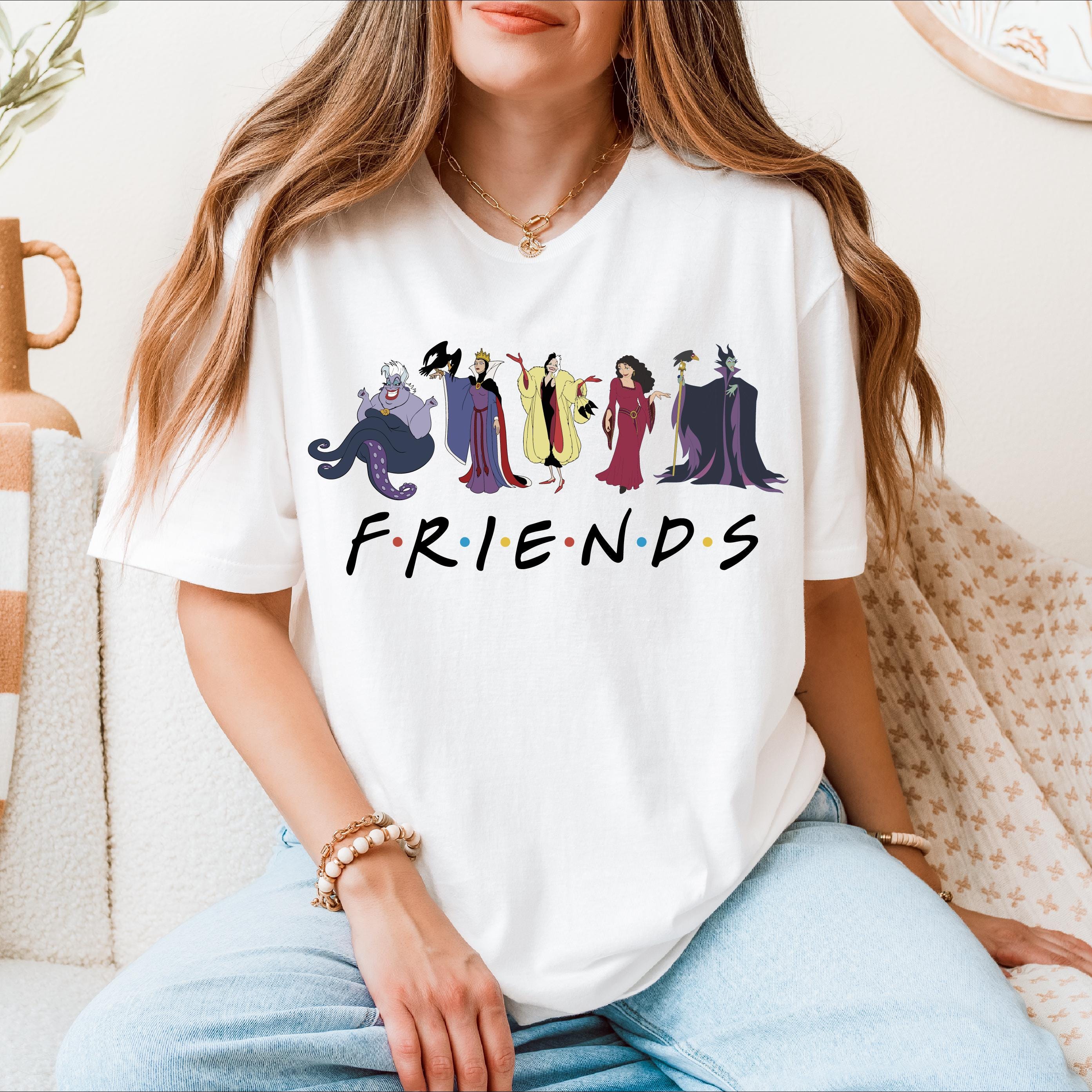 Evil Friends Shirt, Evil Queen Tee, Villains T-shirt, Evil Friends Tee, Magic Kingdom Sweater, Disneyland Trip Shirt, Friends Hoodie