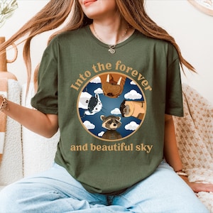 Guardians of the Galaxy Shirt, Disney Trip T-shirt, Magic Kingdom Tee, Rocket Raccoon Shirt, Into The Forever And Beautiful Sky Tee