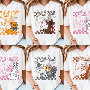 Camiseta Disney Aristogatas, camiseta dos personagens Disney Aristogatas, moletom com capuz Férias em Família Disney, suéter combinando família Disneylândia