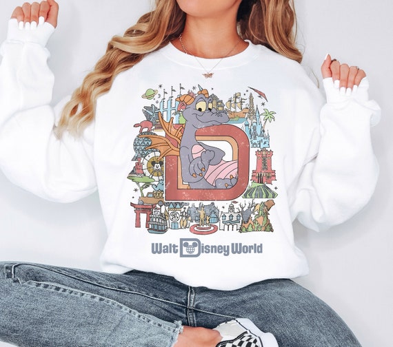 Disney Figment Sweatshirt, Disneyland Purple Dragon Shirt, Walt Disney World Figment T-shirt, One Little Spark Tee, Figment Dream Finder Tee