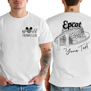 Magic Kingdom Shirt, Around The World T-shirt, Magic Kingdom Mickey Shirt, World Traveler Sweatshirt, Custom Disney Epcot Tee