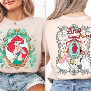 T-shirt Disney Princess Ariel, shirt prinses Ariel, shirt Disney de kleine zeemeermin, shirt Ariel zeemeermin, T-shirt Magic Kingdom