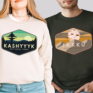 Planets Shirt, Endor Moon Shirt, Tatooine Shirt, Naboo Shirt, Galaxy&#39;s Edge Shirt, Darth Vader Shirt
