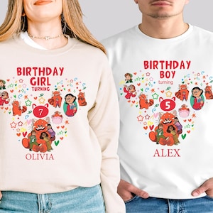 Turning Red Birthday Shirt, Magic Kingdom Red Panda Birthday Tee, Turning Red Birthday Girl Hoodie, Turning Red Birthday Boy Sweatshirt