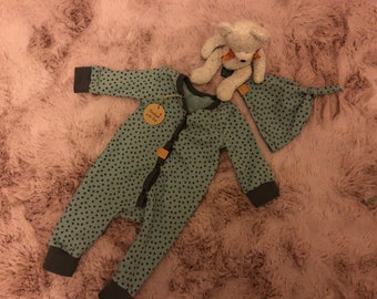 Babyschlafanzug Tatzen im Set