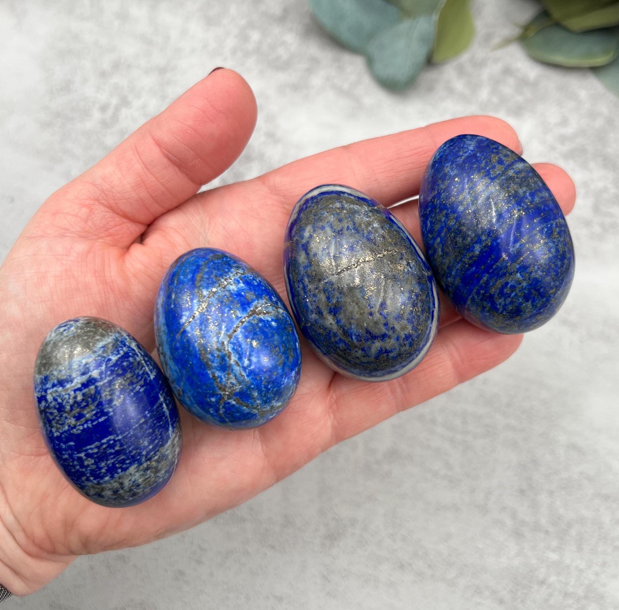 Lapis Lazuli Egg - Etsy