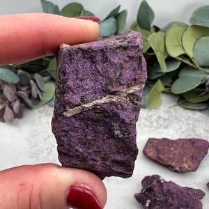 Raw Purpurite Chunks from Namibia, Choose Yours