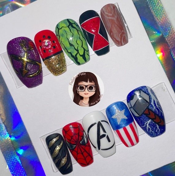 Avengers Nail Arts and Manicures Take Over Twitter to Pay Tribute to the  'Original Six' in Avengers: Endgame (View Pics) | 🛍️ LatestLY