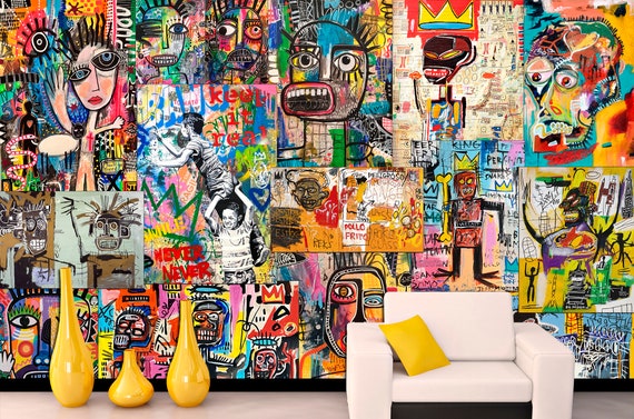 20+ Colorful Graffiti Background