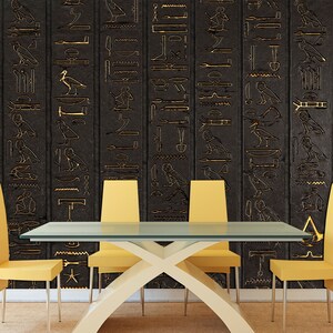 Egyptian Wallpaper Boho Wall Decor Peel Stick Wallpaper, Egyptian Home ...