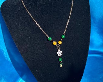 Pineapple Citrus Necklace & Earrings Set | Pineapple Earrings | Pineapple Necklace | Feeling Fruity Collection | SomethingExtraLLC