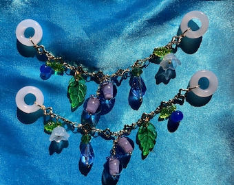 Blueberry Beauty Mini Eyeglass Chains | Blueberry Glasses Chains | Bluberry Eyeglass Chains | Fruit Jewelry | SomethingExtraLLC