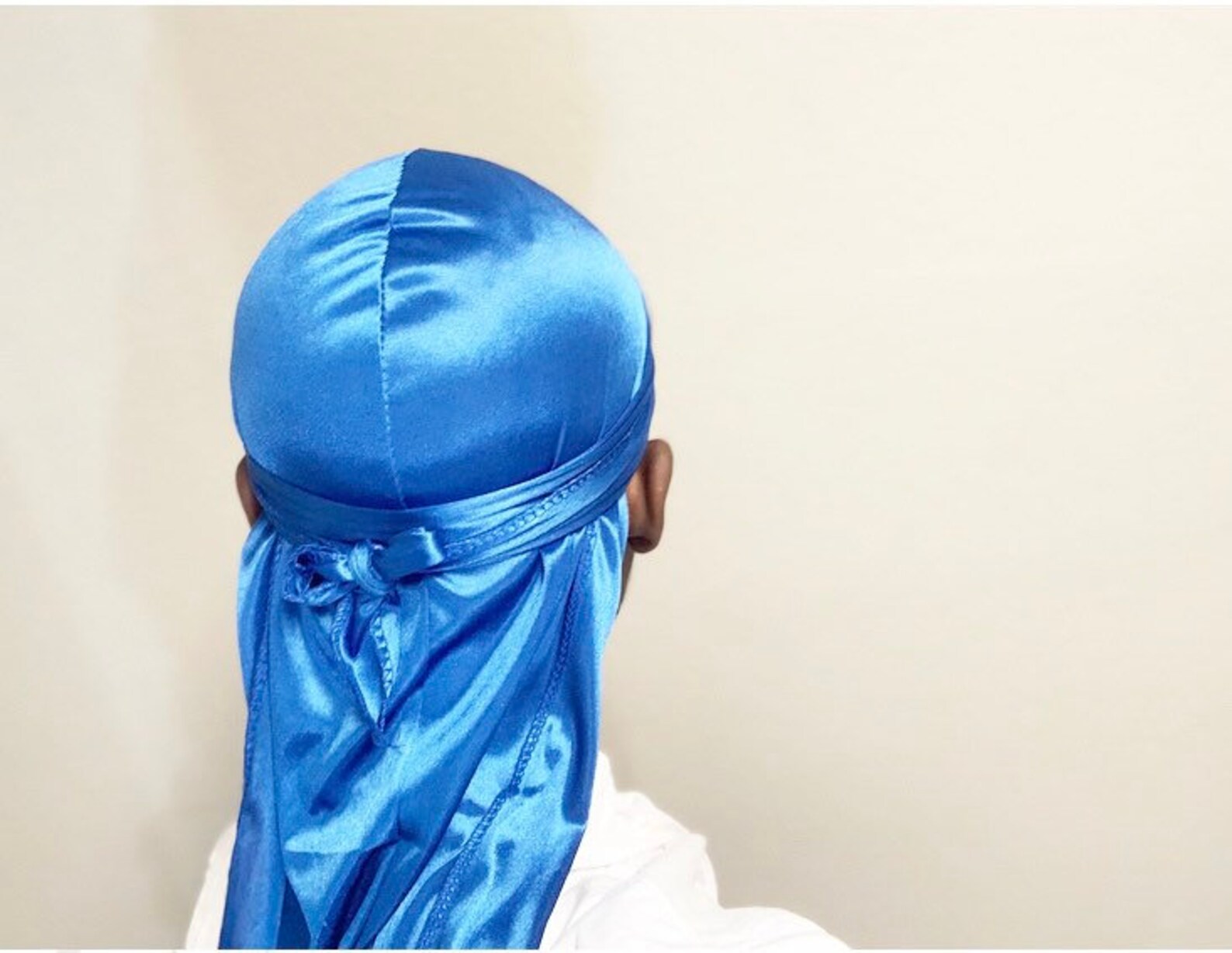 Silk blue Durag Etsy