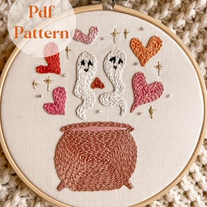 Halloween Embroidery Pattern