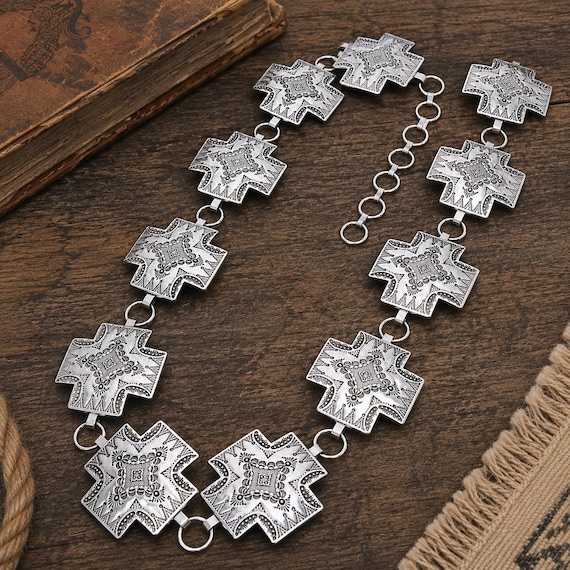 Cross Concho Belt