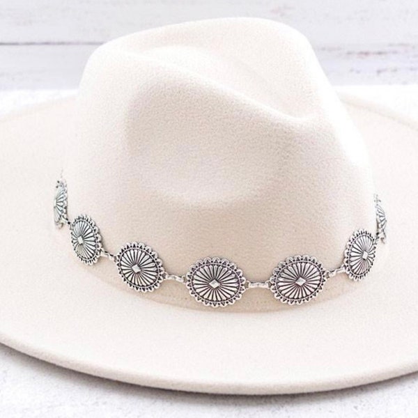 Concho Hat Band