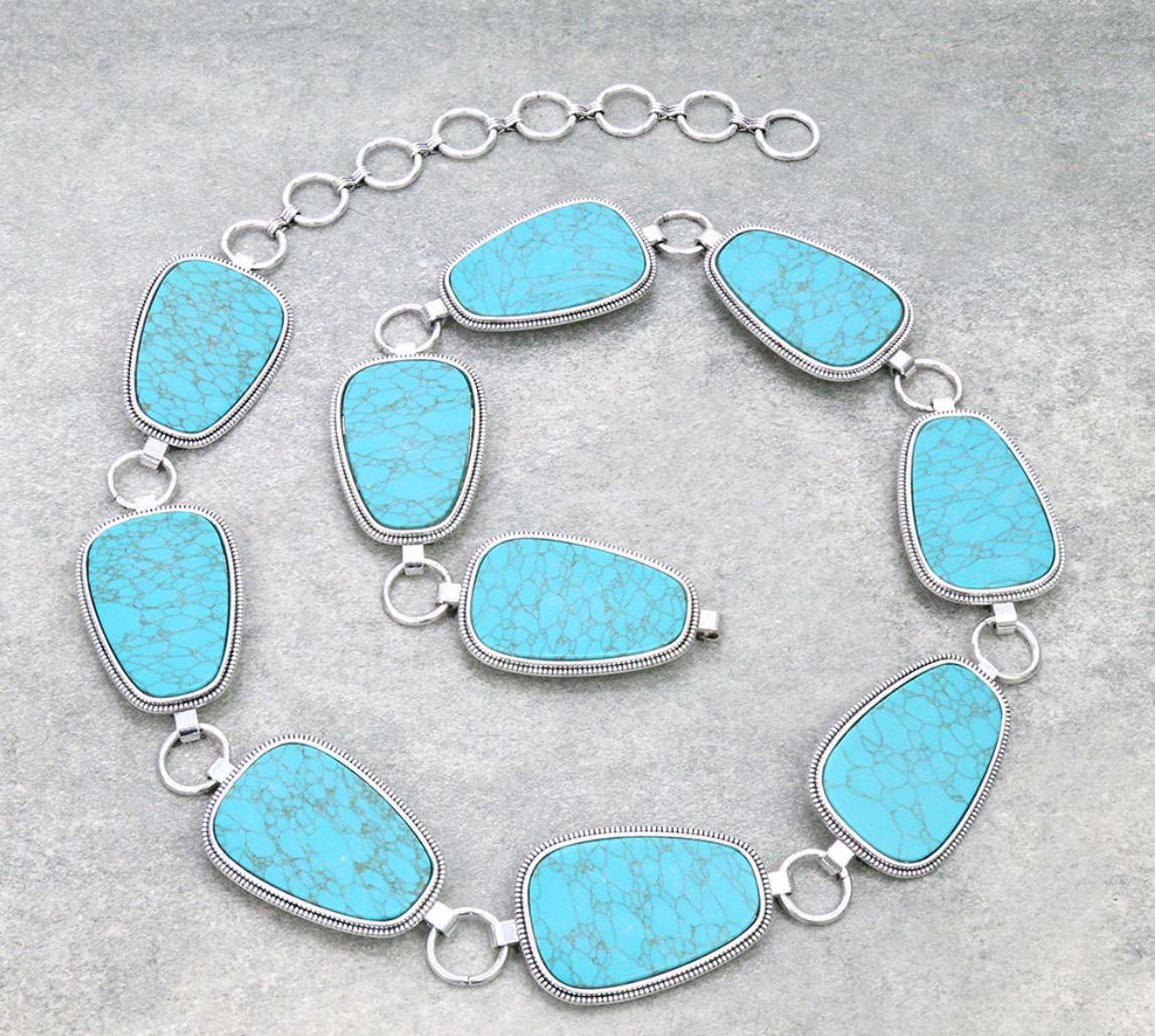 ターコイズコンチョベルト - Etsy 日本