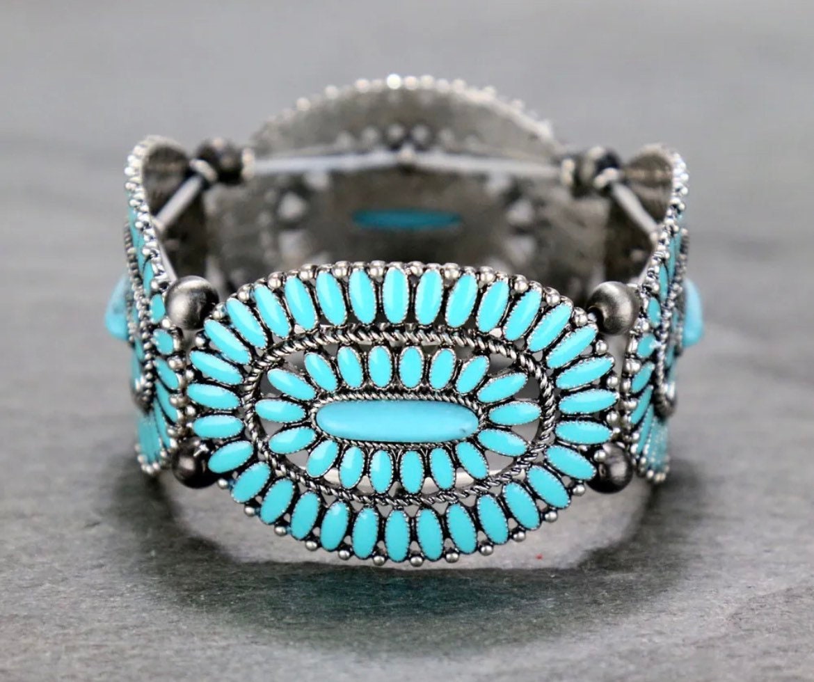 ブレスレット Numbering Square Concho Link Bracelet #8981 5BSA094 V-112080609_0_320.jpg?pristine