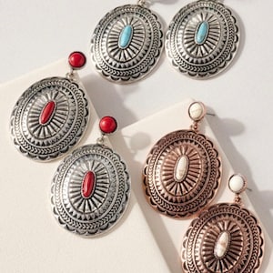 Concho Earrings