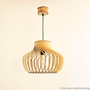 Turbine Lamp One| digital laser cut pattern | svg files | digital templates | glowforge | cdr ai dxf | laser files