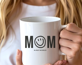 Tasse Muttertag,  Muttertagsgeschenk Tasse Mom, Mama ist die Beste, Beste Mama Tasse, Tasse für Mama, Tasse zum Muttertag, Mom Becher