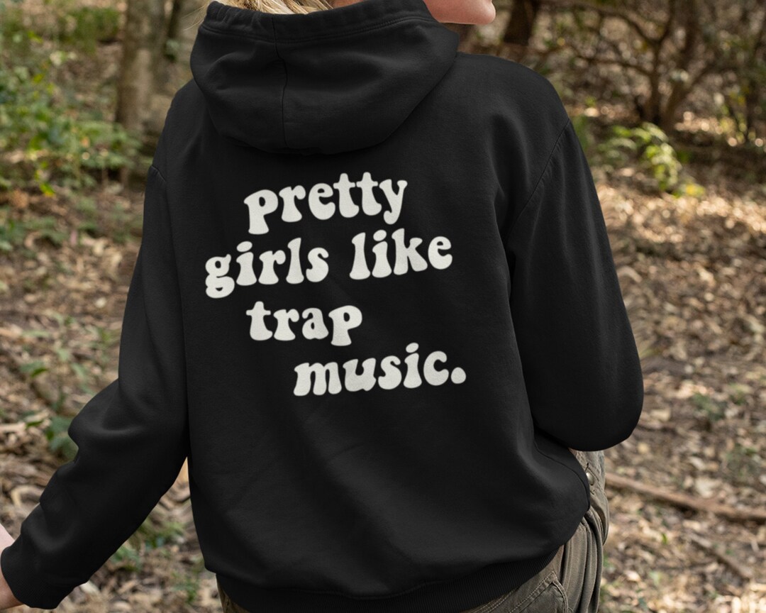 A bonitas les gusta la música trap Hoodie - Etsy España