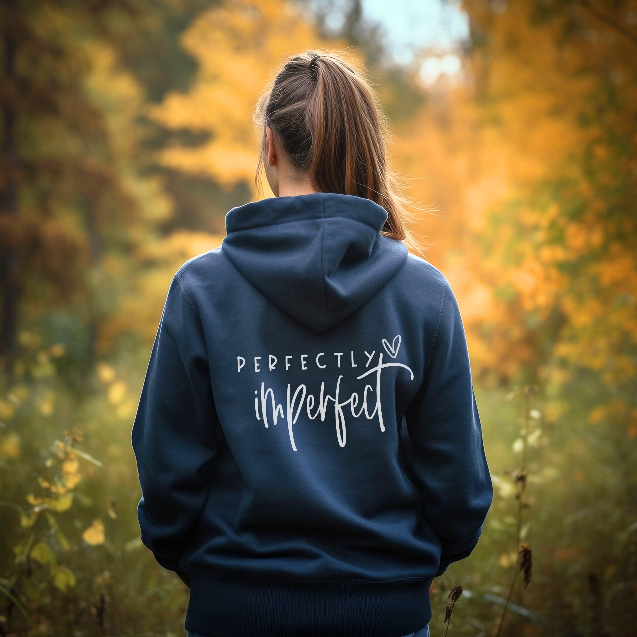 dark blue zipper hoodie