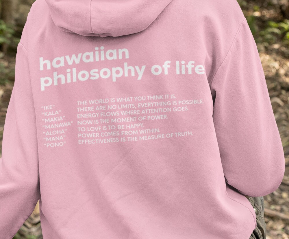 hawaiian happiness hoodie | Mental Health Awareness, Positive Thinkin…