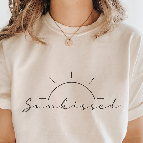 Sunshine Sunkissed Tshirt, Sommer T-Shirt, Sonniges Wetter T Shirt