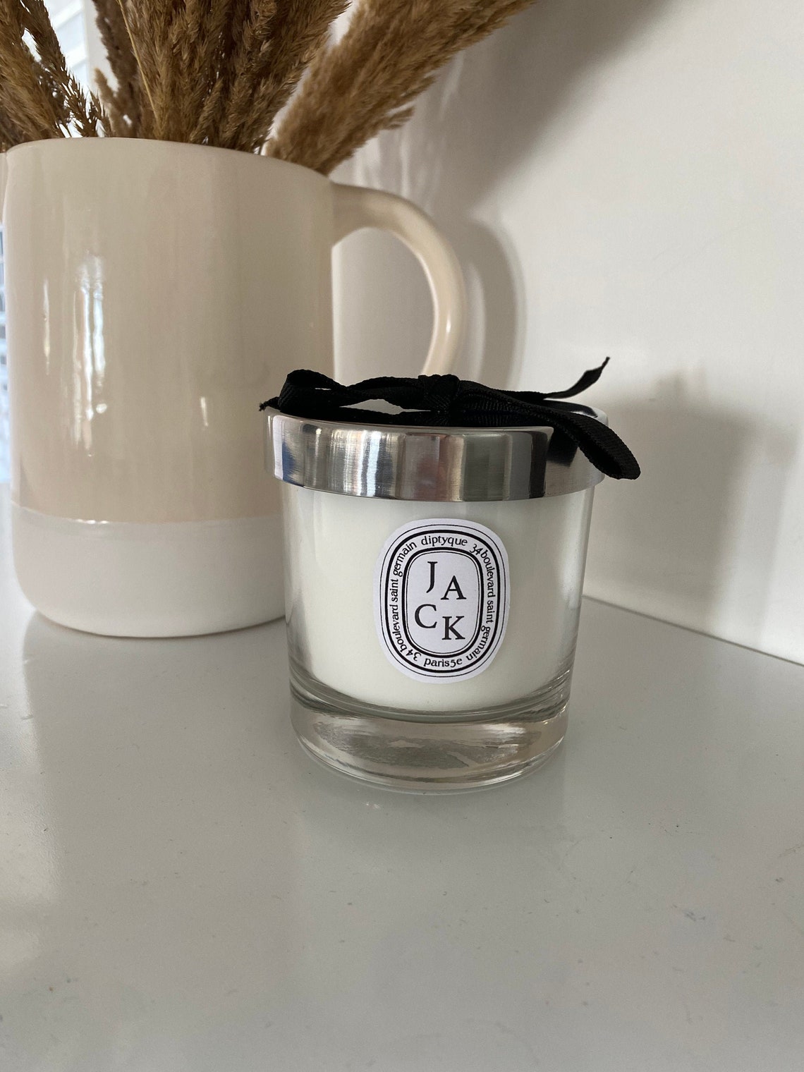 Personalised Diptyque Style Candle 170g Etsy