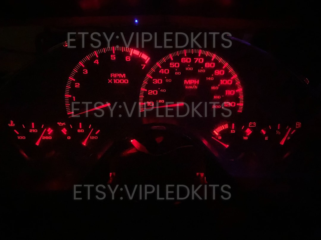 Gauge Cluster LED Bulb KIT for Chevy Camaro 19982002 multiple Color