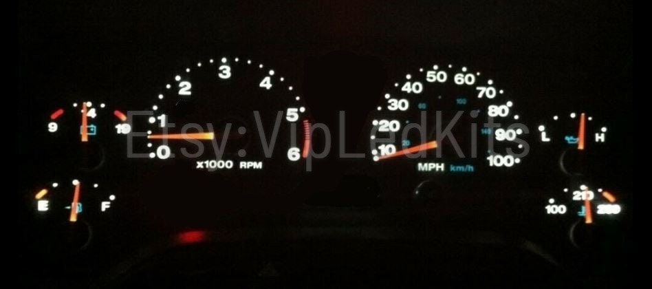Dash Instrument Cluster LED LIGHTS KIT Fits 87-95 Jeep Wrangler YJ