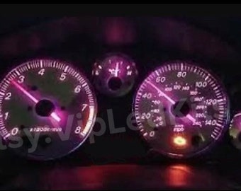 Pink/Purple Cluster LED Bulb kit Compatible with MX-5 Mazda Miata 1990-1997
