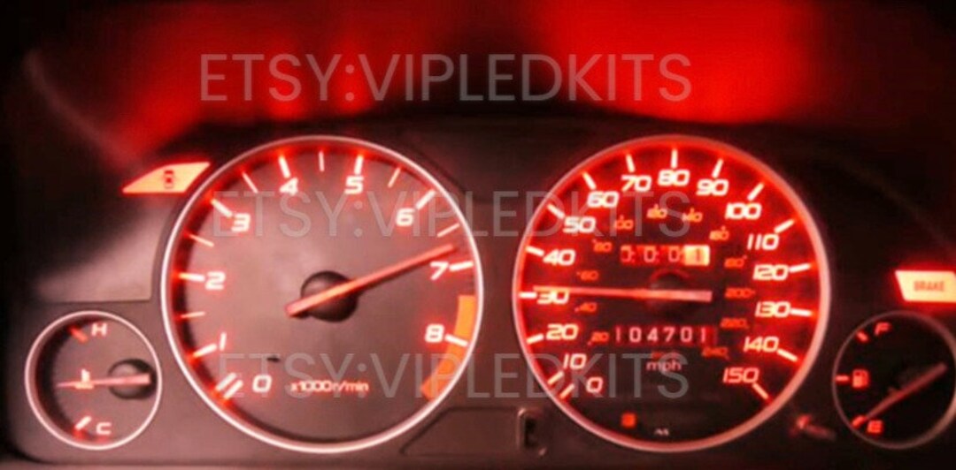 LED Cluster Bulb KIT for Honda Prelude 5th Gen 1997 2001 multiple Color