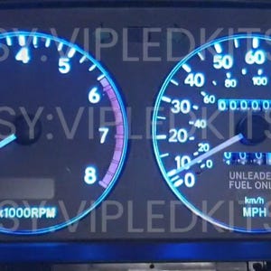 Cluster LED Bulb Kit for Toyota Corolla AE100 AE101 With RPM 1993 - 1997 (Multiple Color Options)