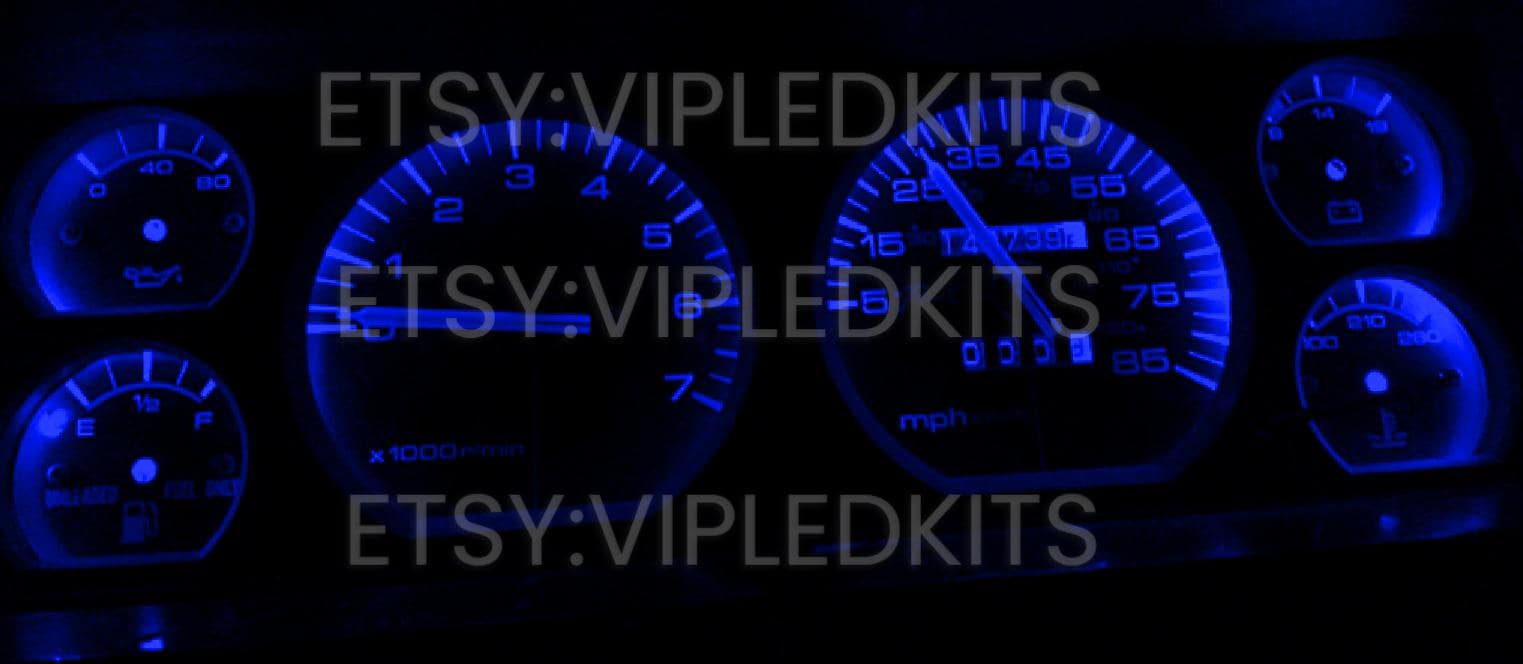 WLJH Extremely Bright White Dash Instrument Panel Gauge Dashboard Cluster Full Led Light Bulbs Kits For Jeep Cherokee Xj 1997 2001 Pack Of 21