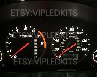White Led Cluster Bulb KIT for Honda CRV CR-V 2002-2006