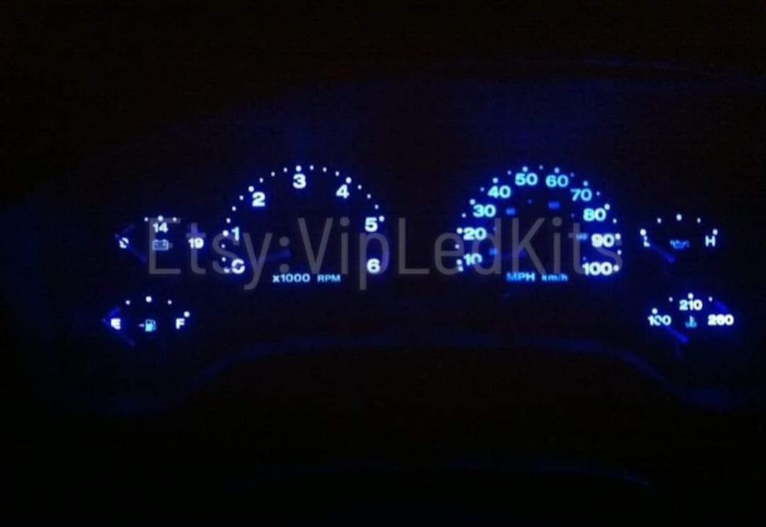 Blue Cluster LED Bulb Kit for Jeep Wrangler TJ 1997-2006 - Etsy
