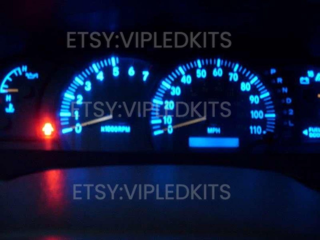 White LED Dashboard Bulb Kit For AE86 Toyota Corolla - Cluster Gauge Instrument Panel Lights 4 thumbnail image