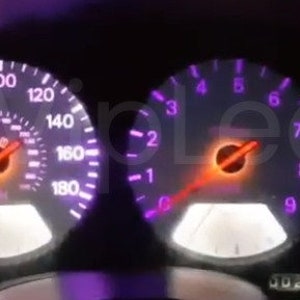 Pink Gauge Cluster LED Bulb kit For Nissan 300zx Z32 Turbo NA 1990-1996