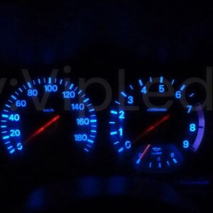 Blue Gauge Cluster LED Bulb kit For Nissan 300zx Z32 Turbo NA 1990-1996