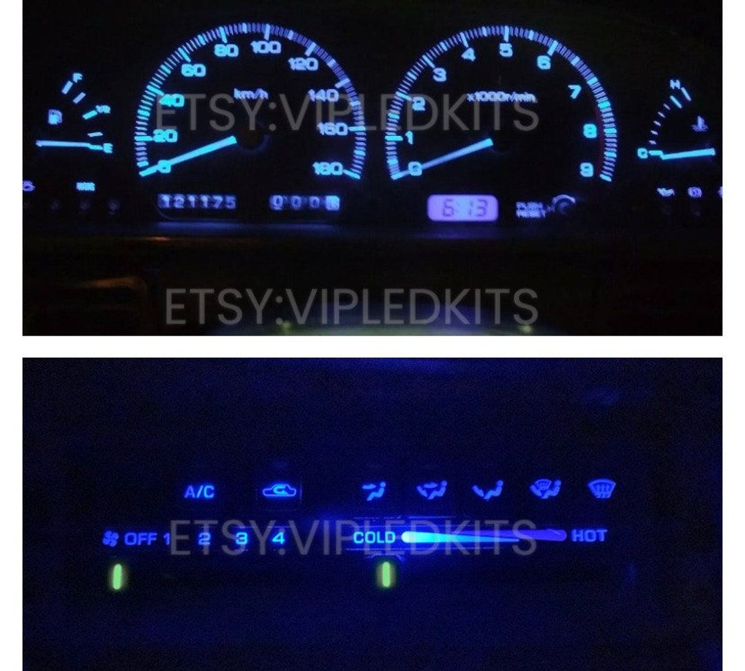 Cluster Climate Control AC Heater LED Bulb Kit Compatible With Nissan 