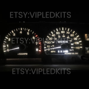 Cluster LED Bulb Kit for Toyota 4Runner Pickup Truck 1989-1995 (Multiple Color Options)
