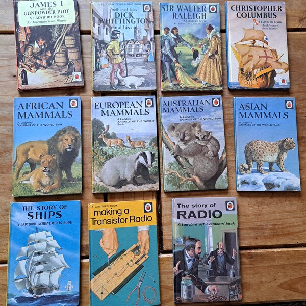 Vintage Ladybird Books Select Your Title