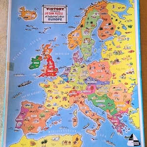 Puzzle Victory vintage La vie industrielle en Europe