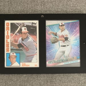 Baltimore Orioles Legends Baseballkarten 2er Set Cal Ripken Jr. & Gunnar Henderson