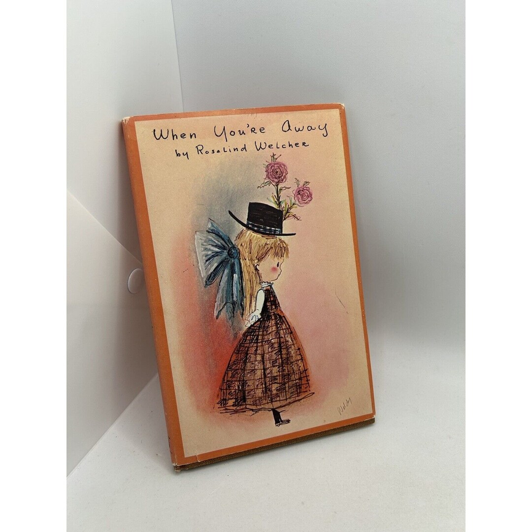 When You're Away by Rosalind Welcher 1969 Book Etsy