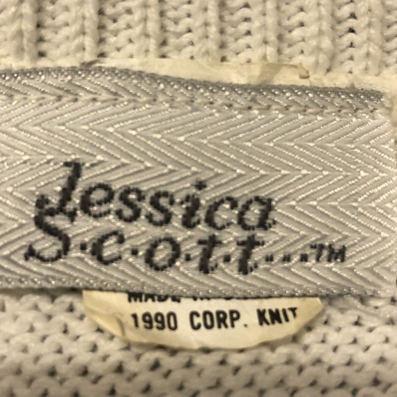 vintage Jessica Scott USA sweater cottage core 19… - image 5