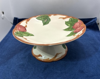 Franciscan Apple Round Compote Home Kitchen Decor