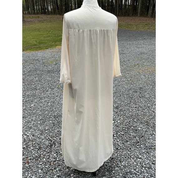 sears nightgown 38/40 lace cut out ivory - image 7